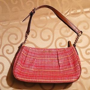 Calvin Klein Red and Brown Women's Bag